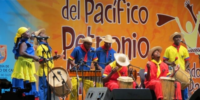 C'est le festival de musique Petronio Álvarez qui s'est tenu à Cali
