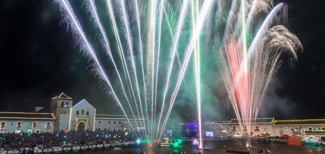 Año nuevo en Villa de Leyva