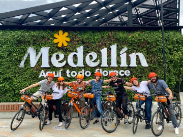 City tour Medellín en bici