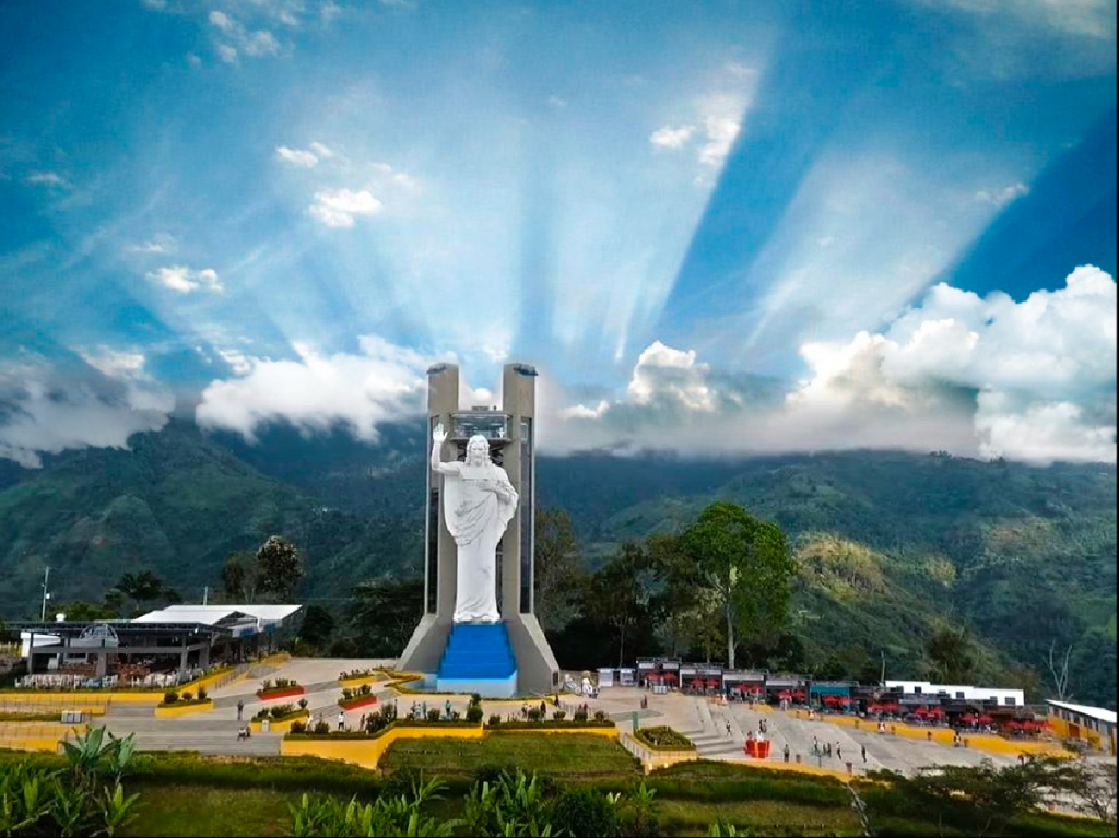 Tour Cerro del Santísimo et visite de la ville de Bucaramanga