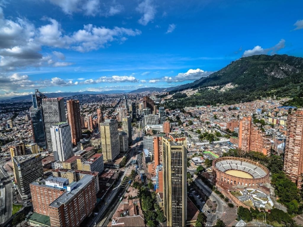 Tour panoramico della città di Bogotà