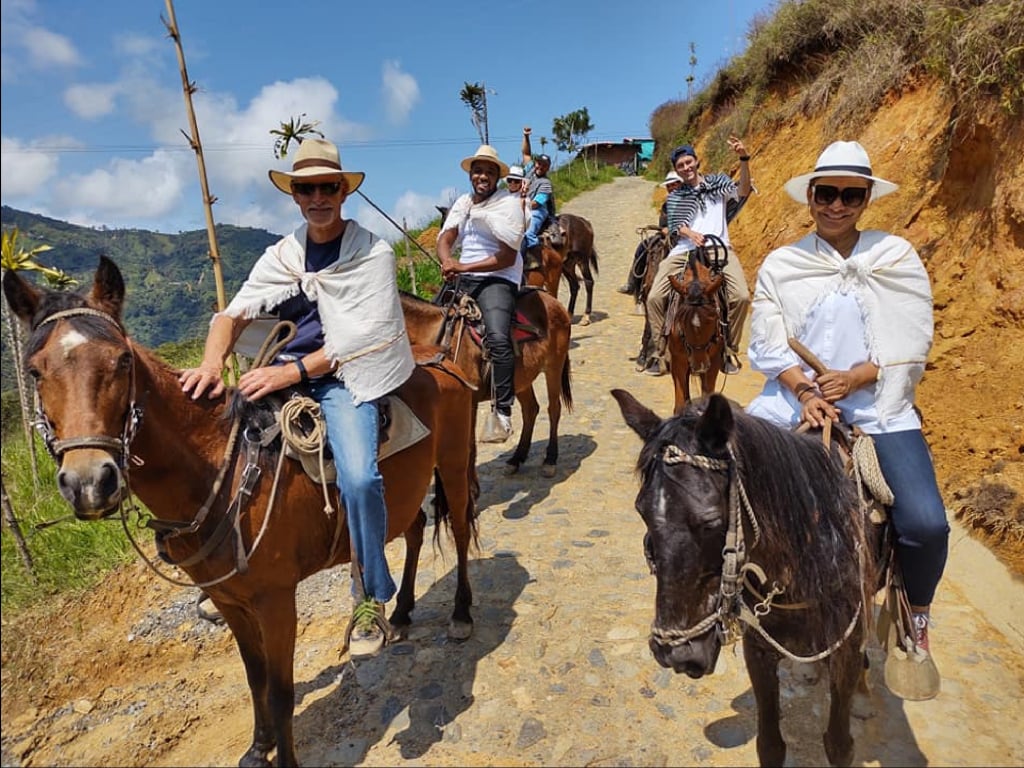 Tour del caffè e passeggiate a cavallo a Medellín