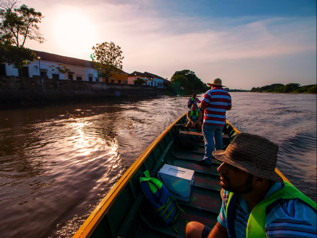 Visite de la rivière Magdalena à Mompox.