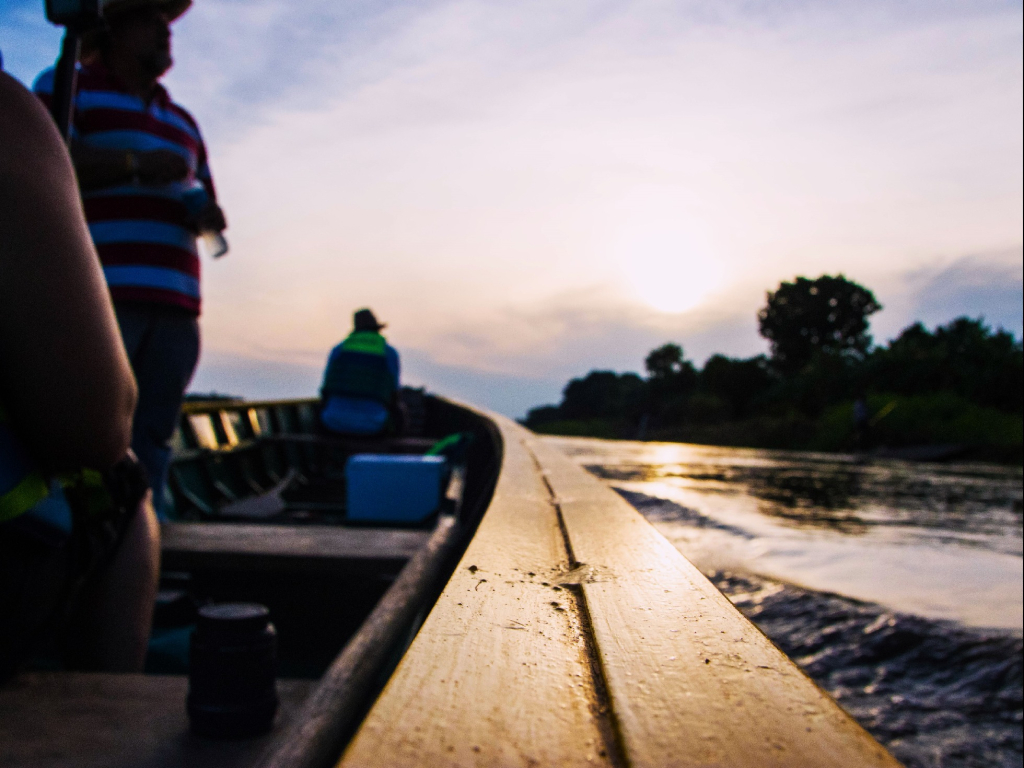 Recorrido por el Rio Magdalena en Mompox.