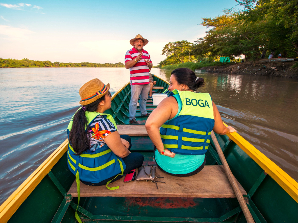 Visite de la rivière Magdalena à Mompox.