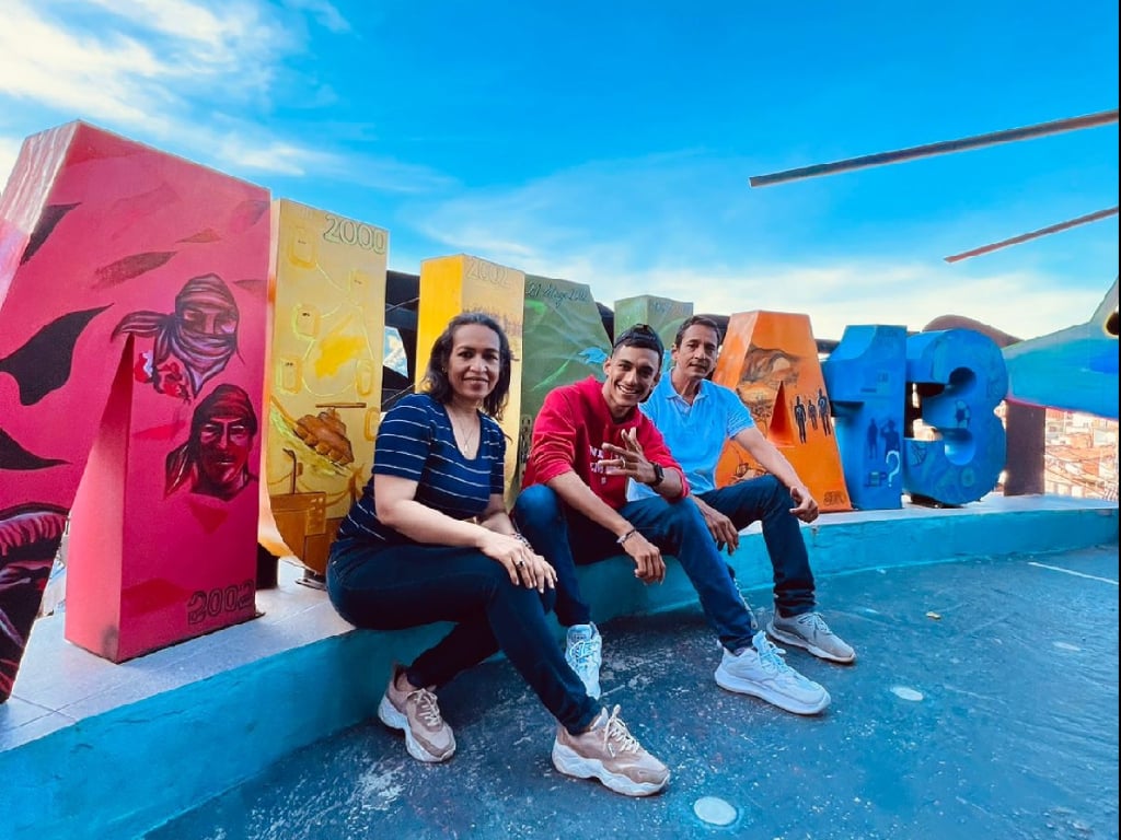 Commune 13 et Grafitour à Medellín